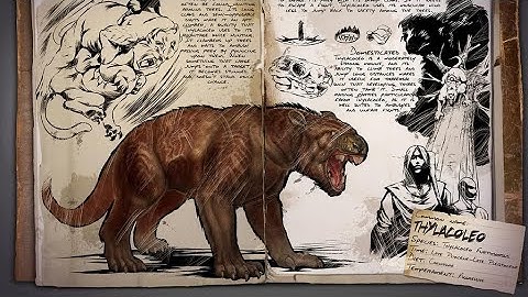 Ark Thylacoleo spawn command!!!