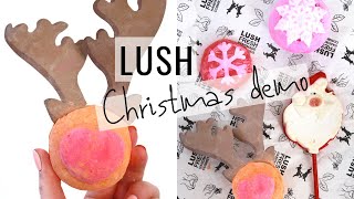 Lush 2019 Christmas Collection! | BATH BOMBS, BUBBLE BAR AND SOAP