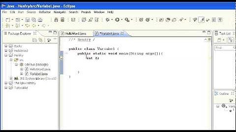 Belajar Pemrograman Java Bagian 2 - Variabel dan Tipe Data