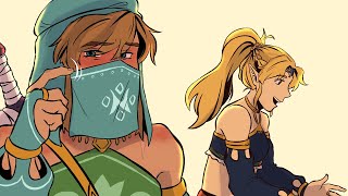 Link and Zelda visit Gerudo Town