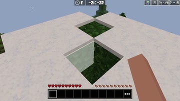 Planet of Cubes Survival Craft Fall Damage