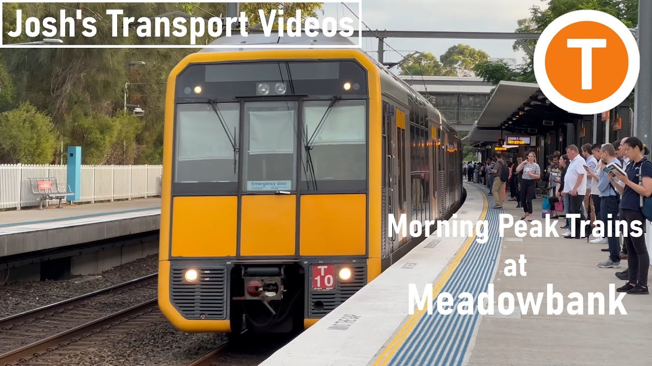 JTV Vlog 56: Morning Peak Trains at Meadowbank