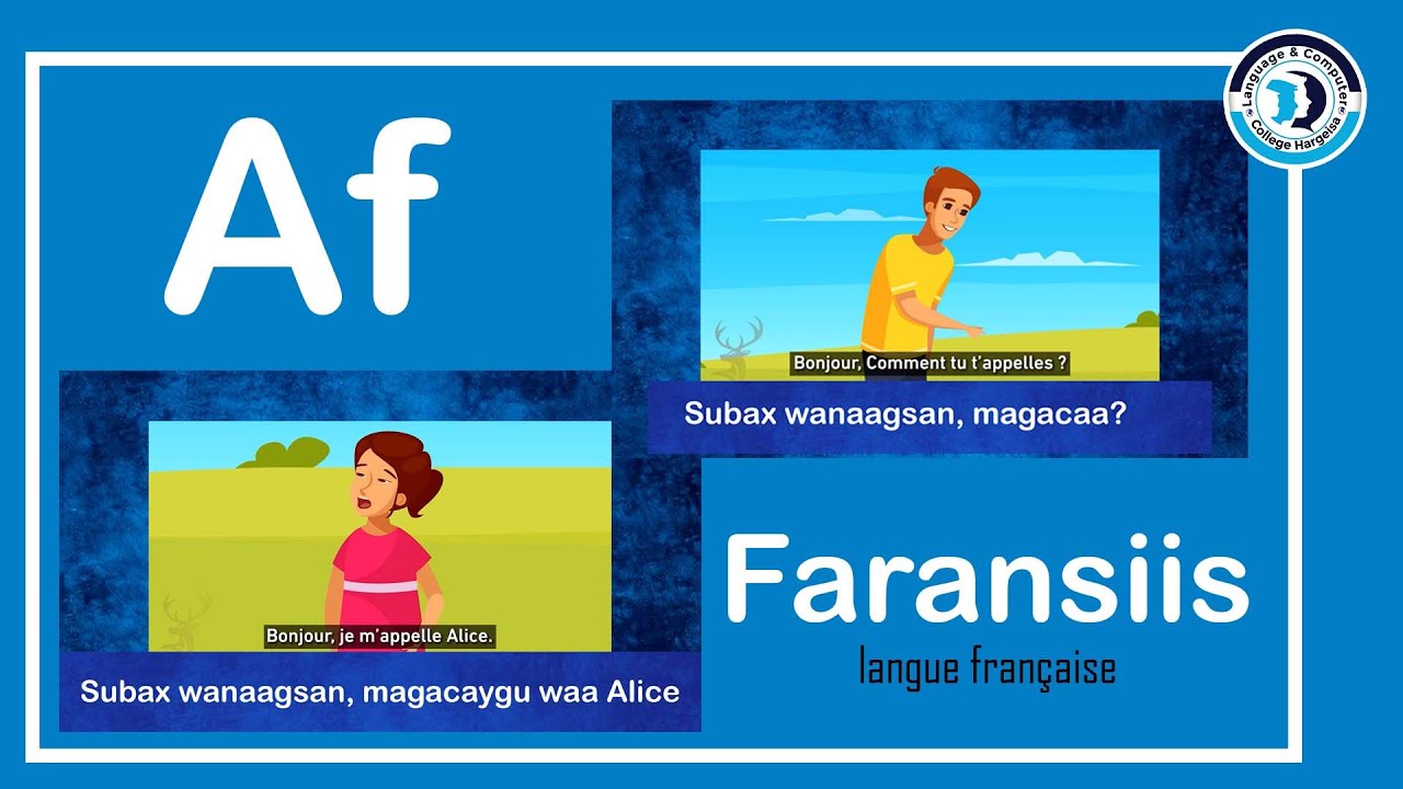 Baro Ku Hadalka Faransiiska - Macalin Mohamed Abdi