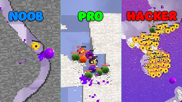 NOOB vs PRO vs HACKER - Auto Diggers