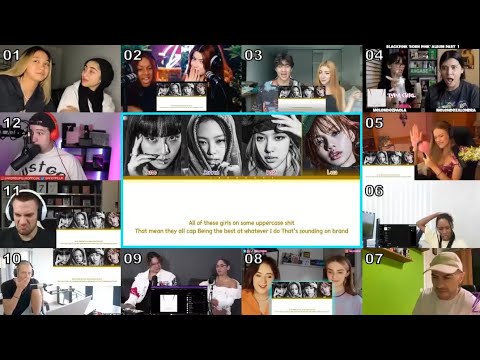 BLACKPINK - 'Typa Girl' Lyrics Reaction Mashup #typagirl #blackpink #bornpink