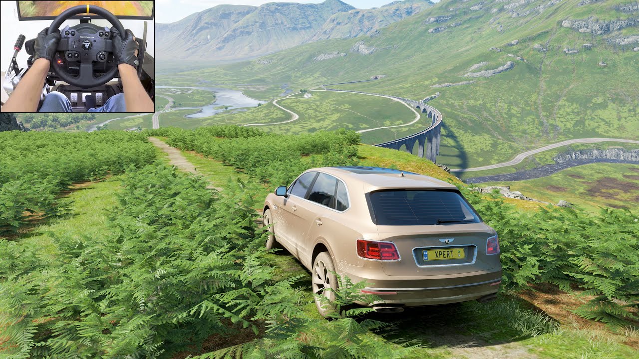Bentley Bentayga | Realistic offroading - Forza Horizon 4 | Thrustmaster TX gameplay