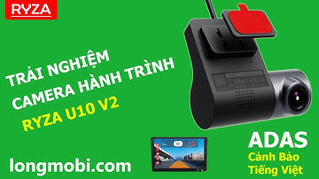 Ryza U10 Camera Hành Trình Cho Màn Android Cảnh Báo Va Chạm Tiếng Việt, Đo Tốc Độ, Cảnh Báo Lệch Làn