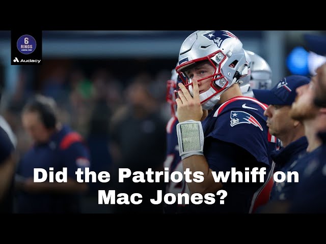 mac jones white jersey patriots
