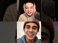 Jeremy Glinoga with Inigo Pascual | Instagram Live Feb.05,2021