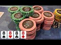 8のフォーカード完成!オールインで荒稼ぎしたプレイをプロギャンブラーが解説します!