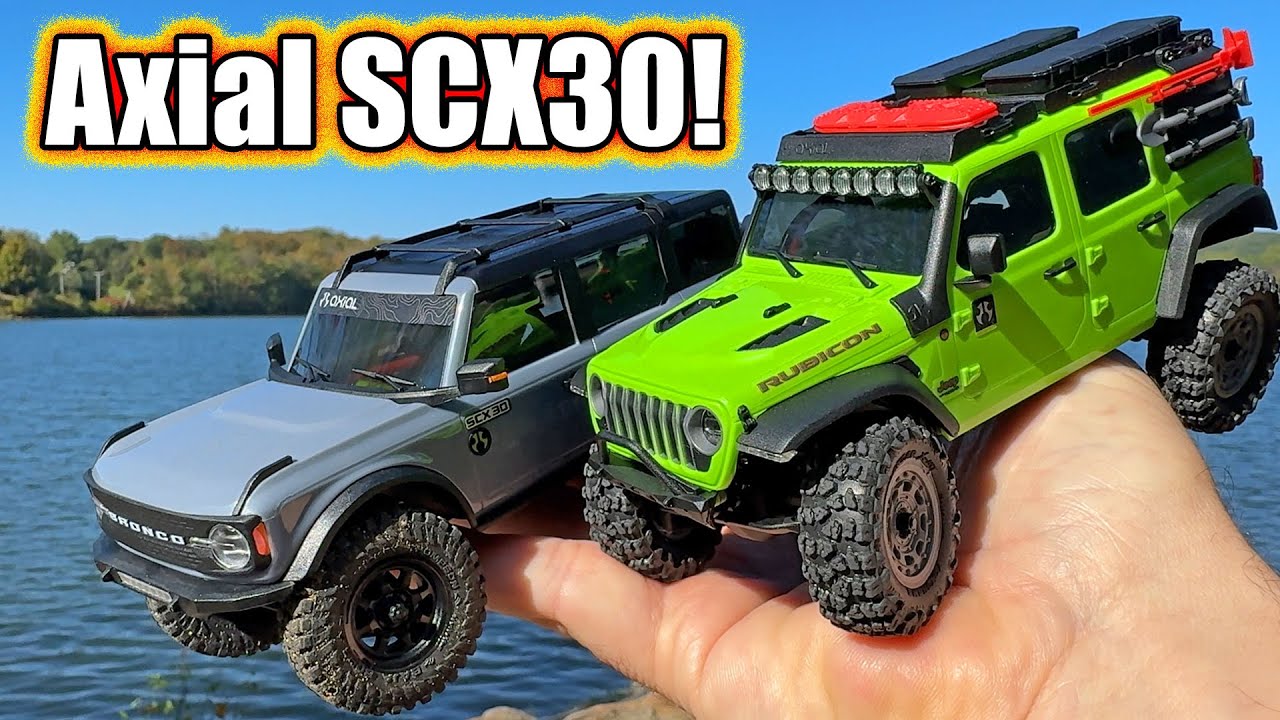 Best $100 You'll EVER Spend In RC! Axial SCX30 Jeep & Bronco - YouTube