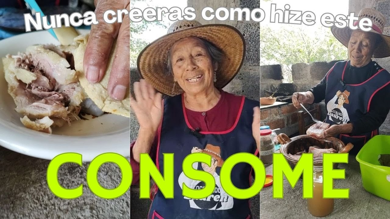 No creerás cómo hicimos este consomé para el 15 de septiembre /Cocinando con Lauren
