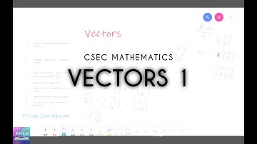 Vectors: Part 1 |  CSEC Mathematics | Prism Caribbean