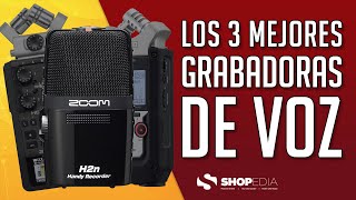 🏆 TOP 3 MEJORES GRABADORAS DE VOZ 2023 ( COMPARACIÓN Y ANÁLISIS )