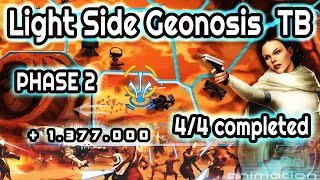 Combat Mission completed with Padme Team | Phase 2 Light Side Geonosis Territory Battle | SWGoH