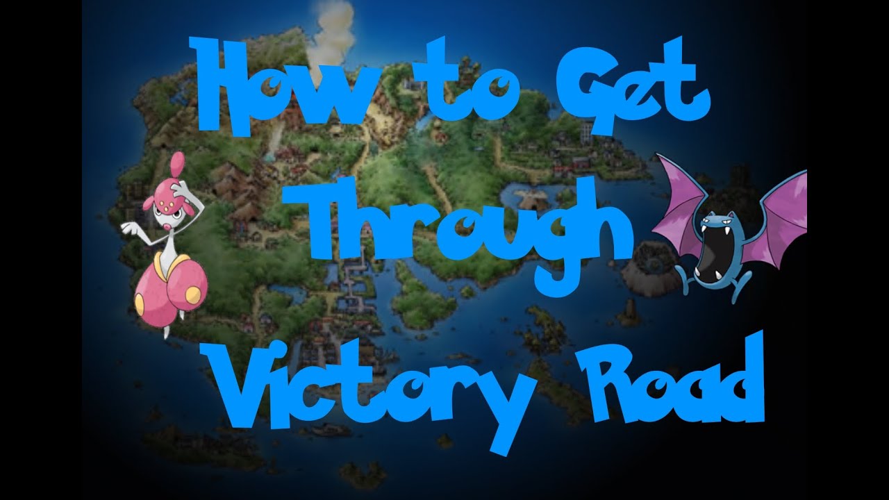 Pokemon Ruby, Sapphire and Emerald :: Map of Victory Road