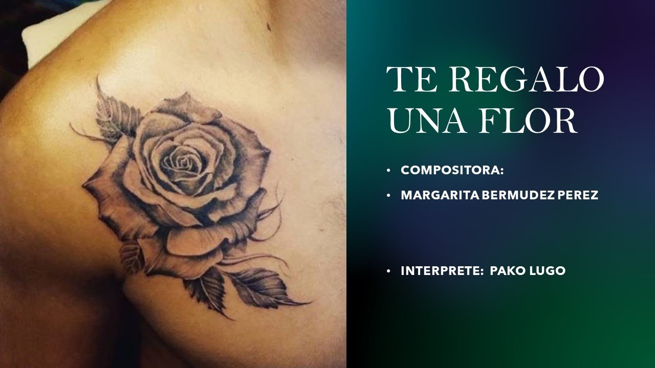 TE REGALO UNA FLOR - YouTube