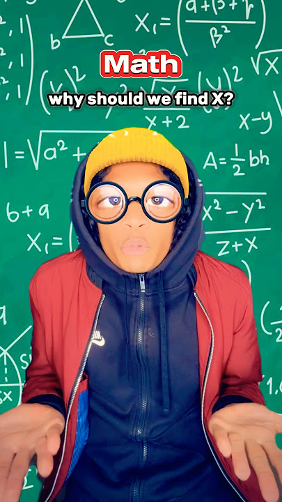 When you Use Math to Solve and Find the X 😢 #short #trending
