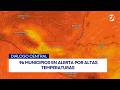 #DiálogoCentral 96 municipios en alerta por altas temperaturas