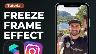Freezing Frame Spark AR Studio Tutorial! | Instagram Freeze Effect Filter creation
