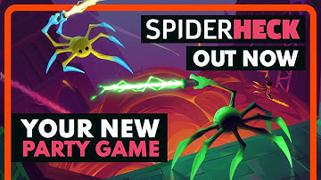 SpiderHeck is OUT NOW! - Ready your laser swords | Launch Trailer