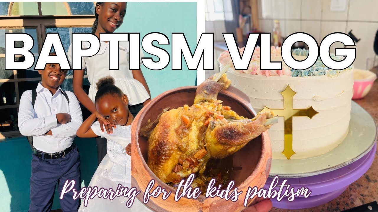 VLOG: JAYDENN AND JALIYAH’s BAPTISM