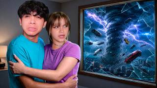 We Survived A Real TORNADO...