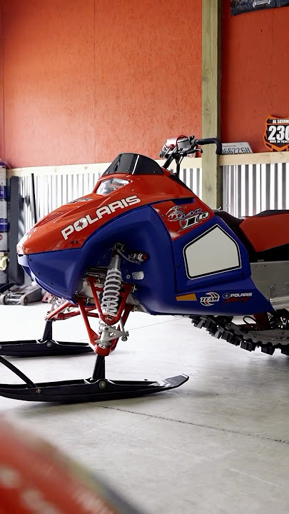 A true time capsule. 2005 Polaris IQ 440 with 0 miles. 🤩🔥 #snow #mountains #fun #viral #shorts