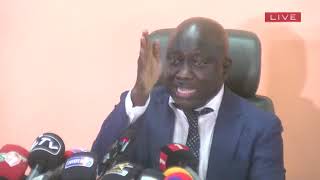 Live Senego - Déclaration Presse : L'ancien Procureur  répond à Ousmane Sonko
