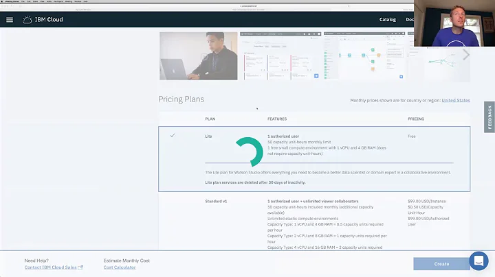 2. Create Watson Studio Account