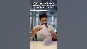 When a missing semicolon breaks your whole code! 😐 #coding #code #programming #funnyvideos #zunction