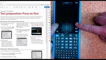 Tips for TI Technology: Test Mode for the TI-Nspire Family