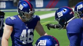 Madden NFL 23 Gameplay: Dallas Cowboys vs New York Giants - (Xbox Series X) [4K60FPS]