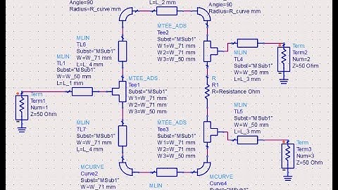 Power Divider/ Coupler Design