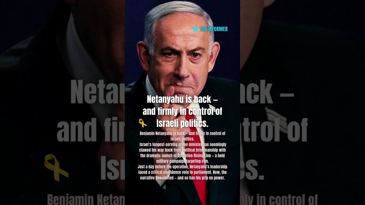 Benjamin Netanyahu Is Back And Firmly In Control Of Israeli Politics Breakingnews