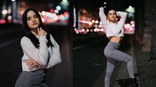 Will Fujifilm X-T3 night portraits become sharper in Capture One 20 (56mm F1.2)