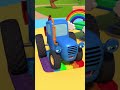 Pop it game - Blue tractor #Shorts for Kids