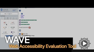 Focus on Wave: Web Accessibility Evaluation Tool Plugin For Web