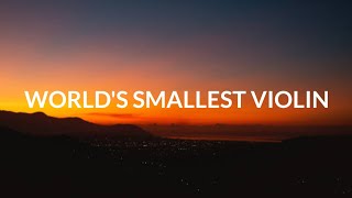 AJR - World's Smallest Violin (Lyrics)