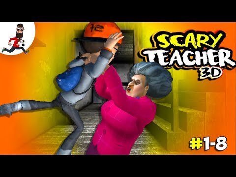 scary-teacher-3d-[5.02]-►-1-8-level-(full-game-play)-+-pranks-on-teacher