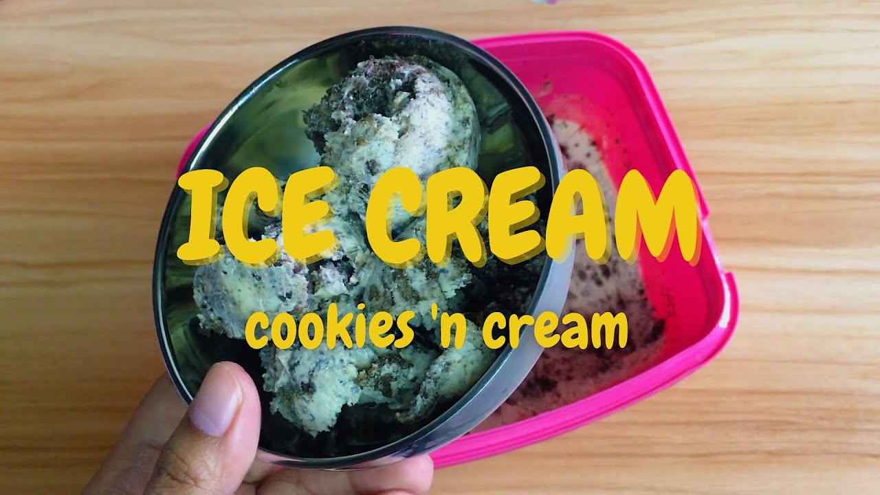 HOMEMADE ICE CREAM 2 INGREDIENTS ONLY YouTube