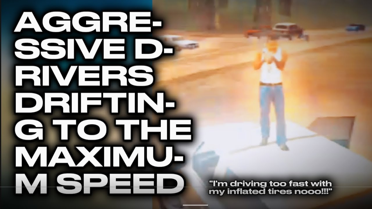 AGGRESSIVE DRIVERS DRIFTING TO THE MAXIMUM SPEED IN GTA: SAN ANDREAS!