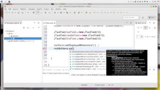47 JAVA Swing GUI Layout