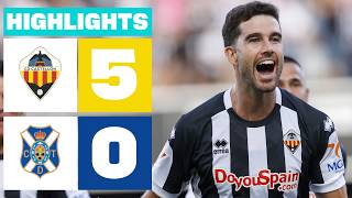 CD Castellón vs CD Tenerife highlights