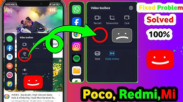 play video sound with screen off option not showing | video toolbox play video not showing