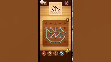 Line Puzzle String Art Ginkgo Level 58 Solution Walkthrough Gameplay