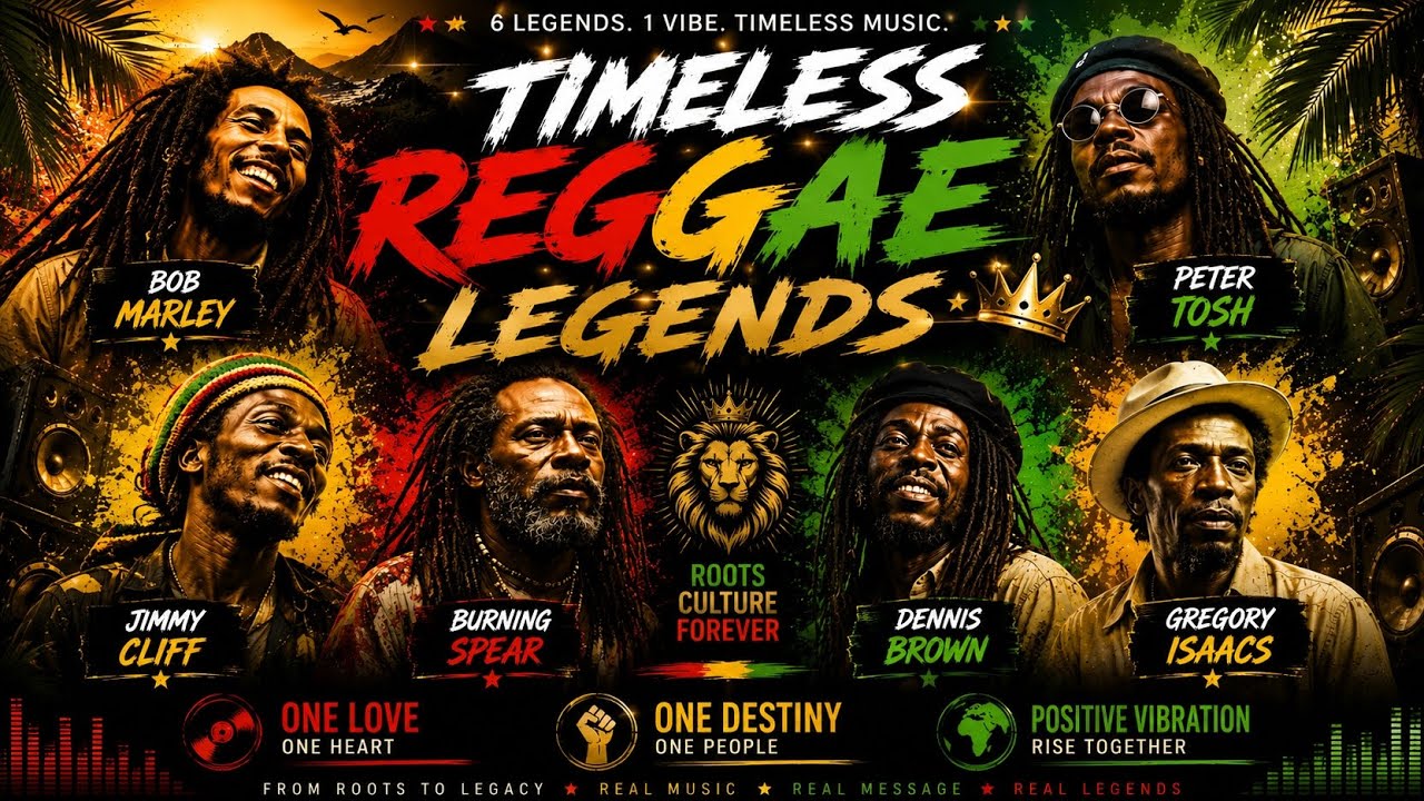 🔥 From the golden era of 1970–1980 roots reggae legends