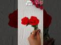 diy glue gun roses / aesthetic rose #aestheticrose #diyrose #aestheticroomdecor #shortsviral