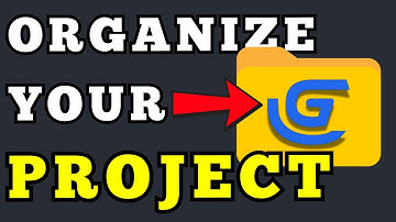 Organize Your Project with Folders (1 Minute Tutorial)