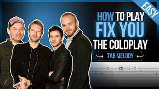 PDF Sample Fix You By Coldplay EASY guitar tab & chords by TabMaster.